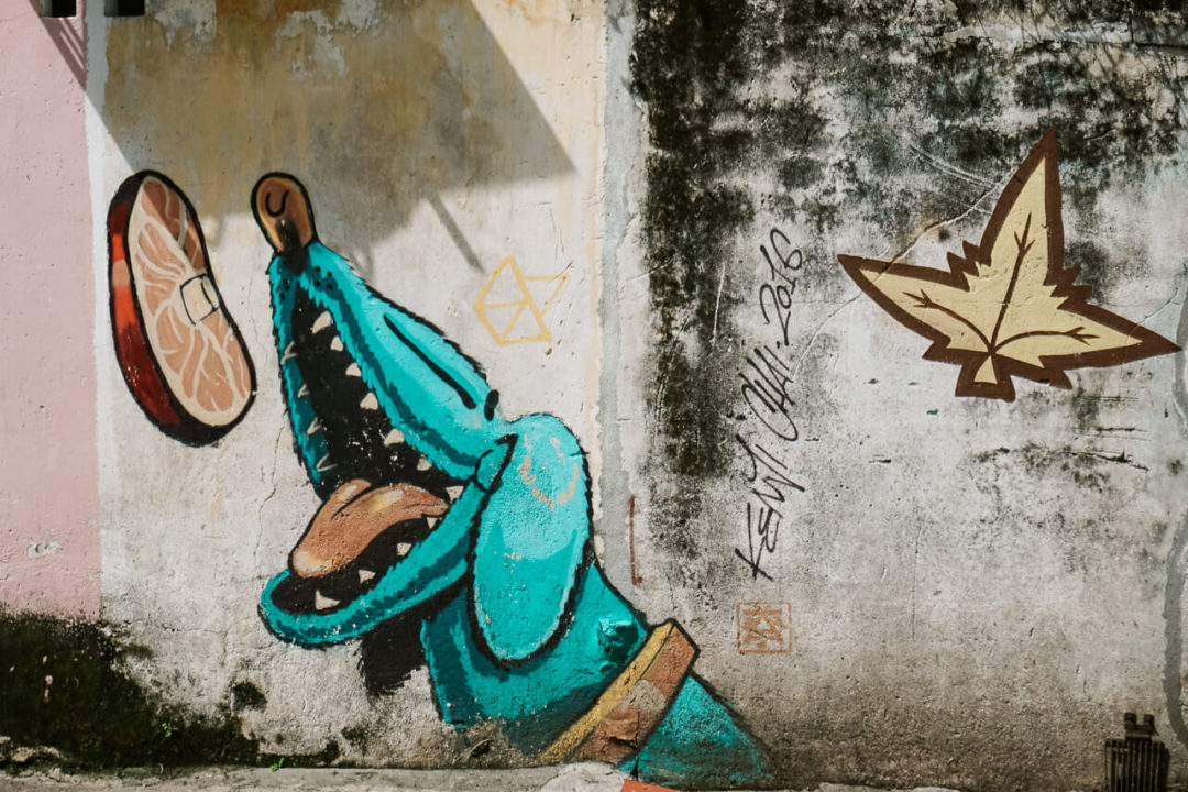 Penang Street Art Dog