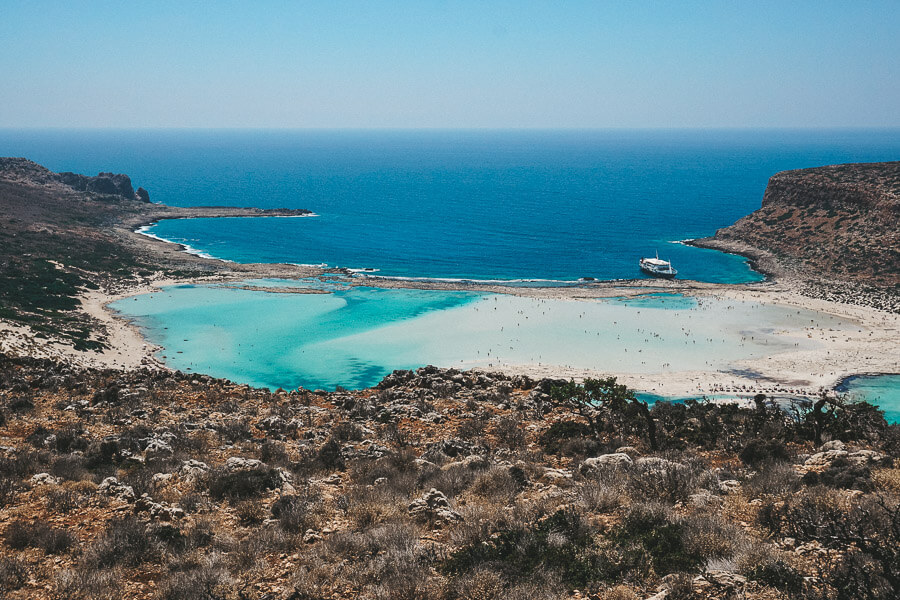 Balos Beach Kreta View