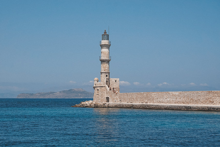 Kreta Sehenswürdigkeiten Chania Leuchtturm