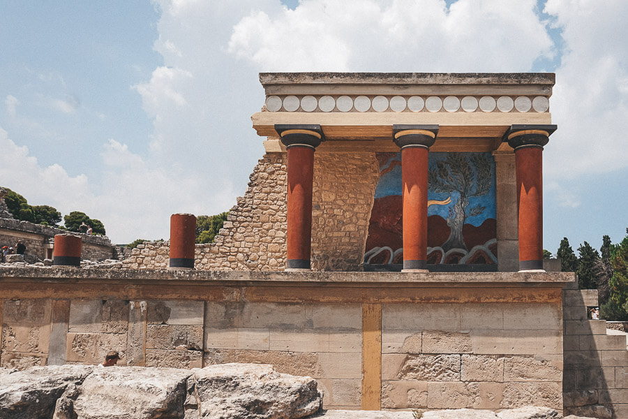 Heraklion Sehenswürdigkeit: Palast von Knossos