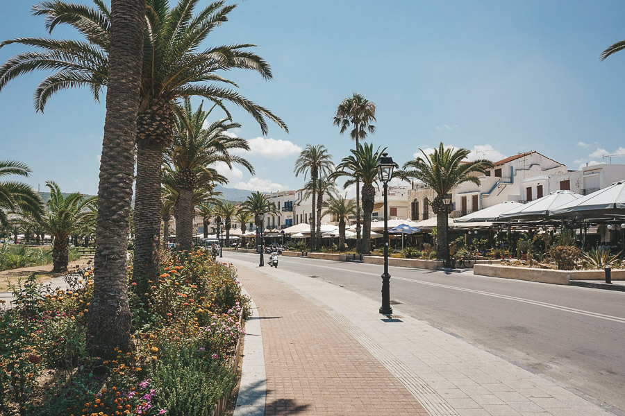 Strandpromenade von Rethymno