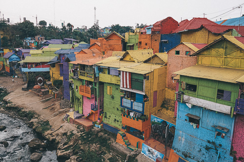 Read more about the article Malang Indonesien – die bunten Häuser von Jodipan