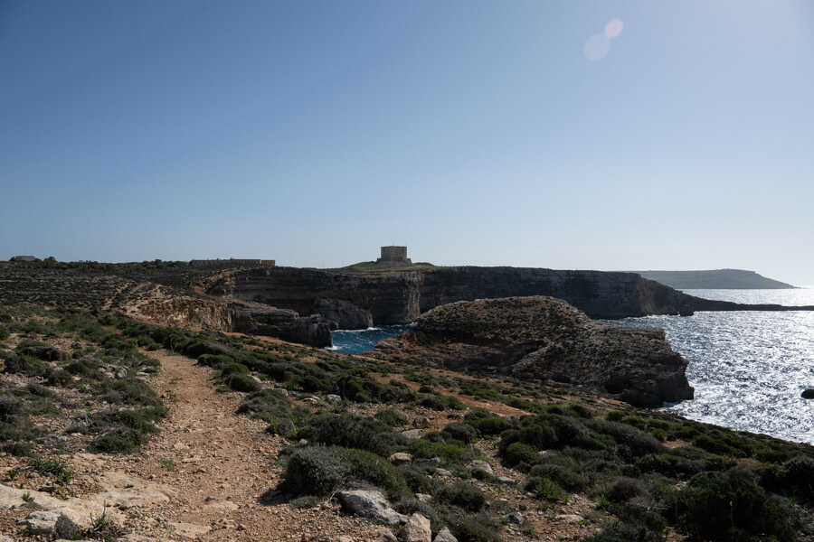 Malta Comino Wanderung